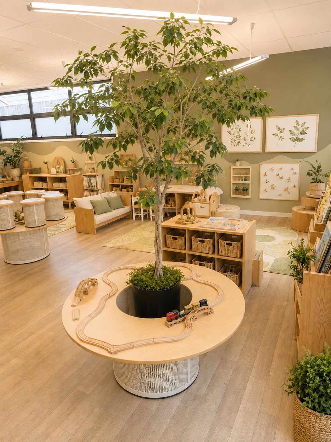 Indoor learning space