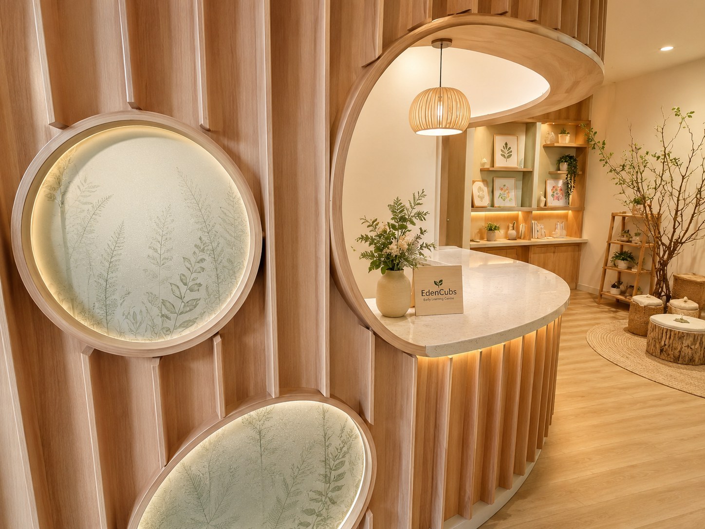 Reception area