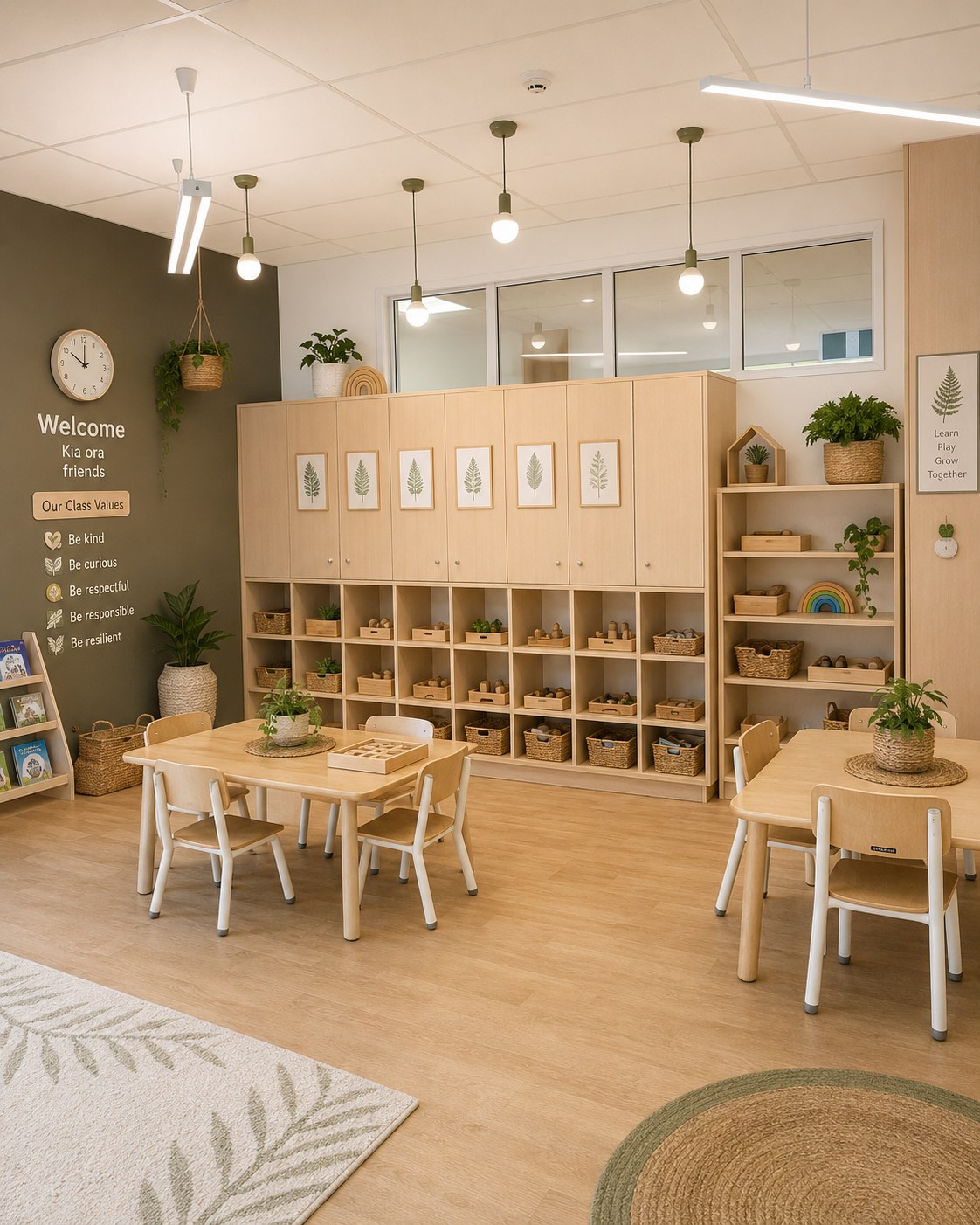 Safe nurturing classroom